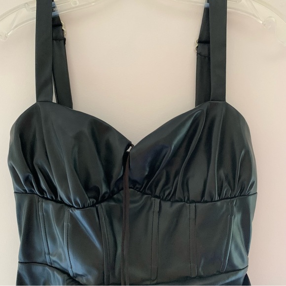 Remi x Revolve Gwen Faux Leather Dress - Picture 4 of 12